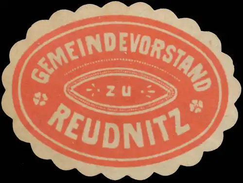 Gemeindevorstand zu Reudnitz