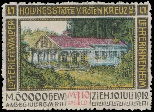 Lotterie Walderholungsstätte vom Roten Kreuz e.V