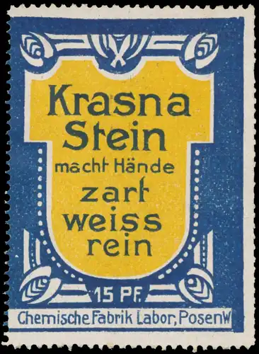 Krasna Stein macht HÃ¤nde zart weiss rein