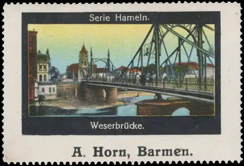 WeserbrÃ¼cke in Hameln
