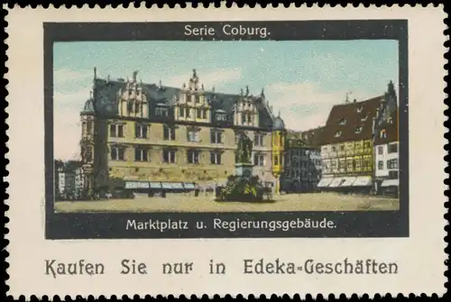 Marktplatz und RegierungsgebÃ¤ude