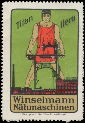 Titan Hera Winselmann NÃ¤hmaschinen