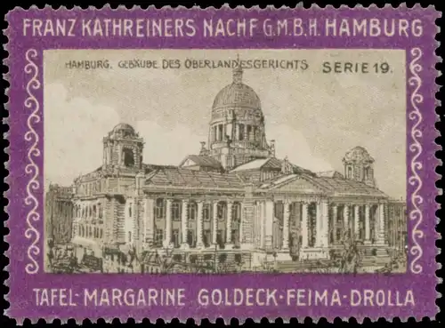 GebÃ¤ude des Oberlandesgerichts in Hamburg