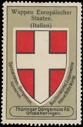 Wappen EuropÃ¤ischer Staaten - Italien