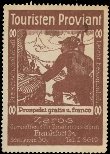 Touristen Proviant