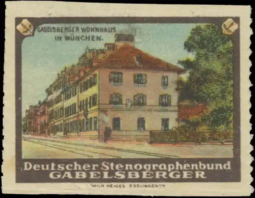 Gabelsberger Wohnhaus in MÃ¼nchen