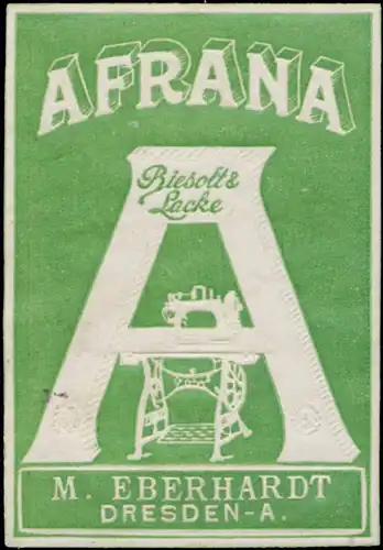 Afrana NÃ¤hmaschine