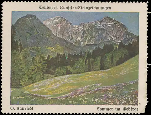 Sommer im Gebirge