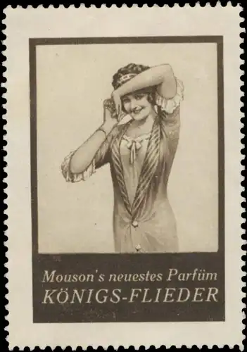 Mousons neuestes ParfÃ¼m KÃ¶nigs-Flieder