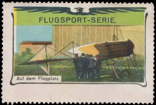 Auf dem Flugplatz