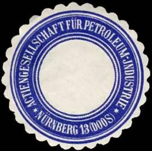 Actiengesellschaft fÃ¼r Petroleum - Industrie - NÃ¼rnberg