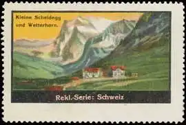 Kleine Scheidegg und Wetterhorn