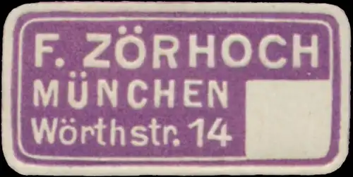 F. ZÃ¶rhoch