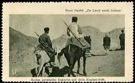 Meine persische Eskorte auf dem Kaplan-kuh