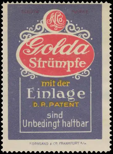 Golda StrÃ¼mpfe mit der Einlage