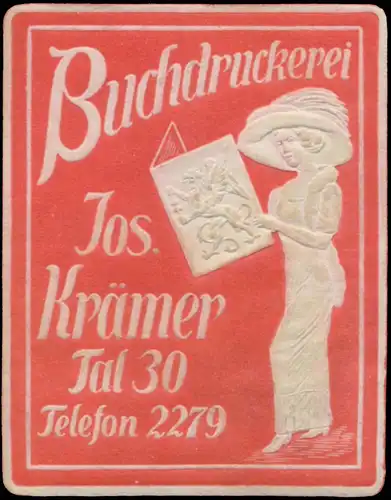 Buchdruckerei Jos. KrÃ¤mer