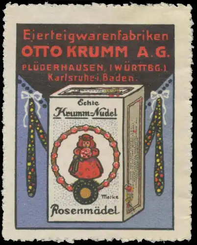 Echte Krumm-Nudel Rosenmädel