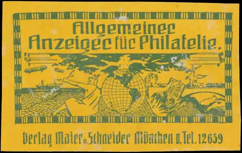 Allgemeiner Anzeiger fÃ¼r Philatelie