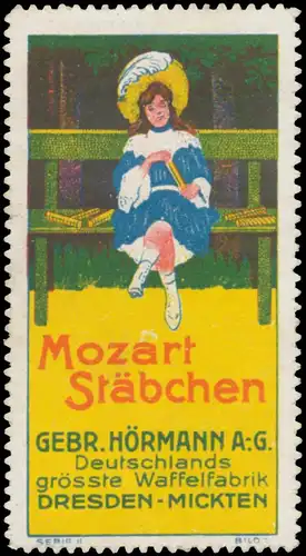 Kind mit Mozart StÃ¤bchen