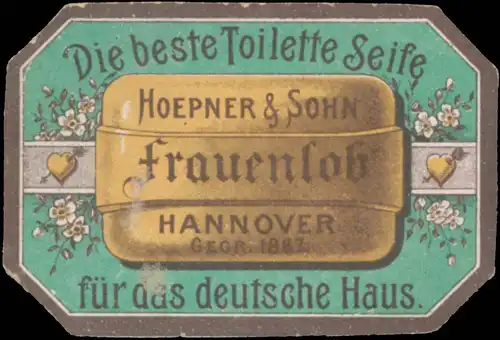 Frauenlob die beste Toilette Seife fÃ¼r das deutsche Haus