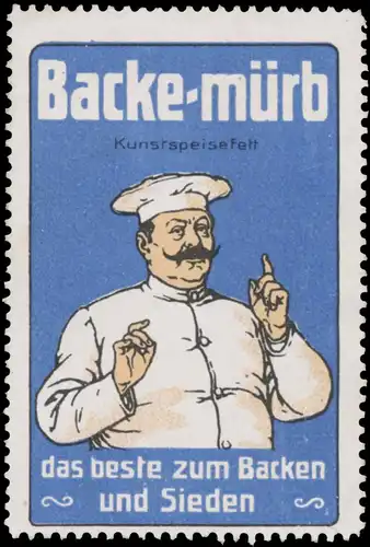 Backe-mÃ¼rb Kunstspeisefett