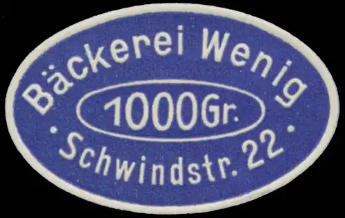 BÃ¤ckerei Wenig