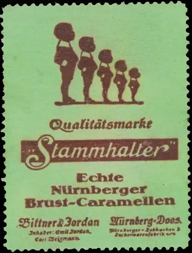 Echte NÃ¼rnberger Brust-Caramellen - QualitÃ¤tsmarke Stammhalter