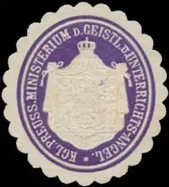 Ministerium des Geistlichen Unterrichts und Medicinischen Angelegenheiten