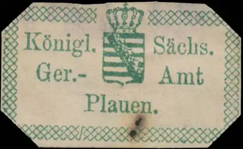 K.S. Gerichtsamt Plauen