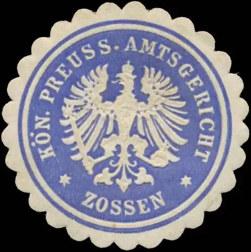K.Pr. Amtsgericht Zossen