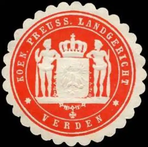 Koeniglich Preussisches Landgericht - Verden
