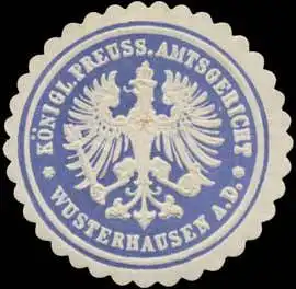 K.Pr. Amtsgericht Wusterhausen a.D