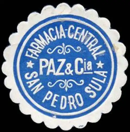 Farmacia - Central Paz & Cia - San Pedro Sula