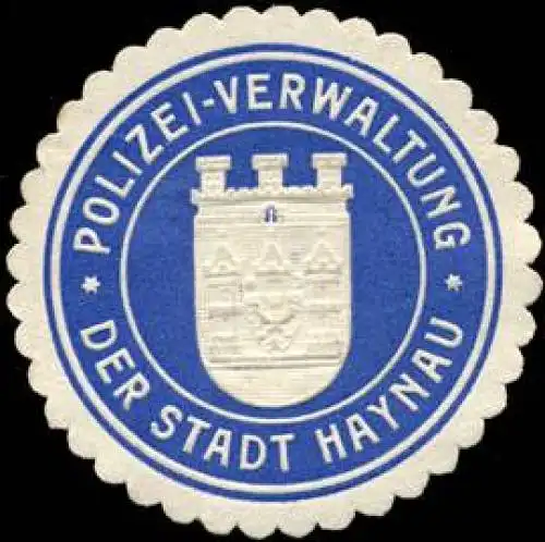 Polizei - Verwaltung der Stadt Haynau