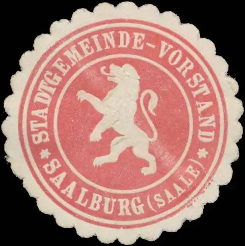 Stadtgemeinde-Vorstand Saalburg/Saale