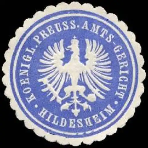 Koeniglich Preussisches Amts - Gericht - Hildesheim