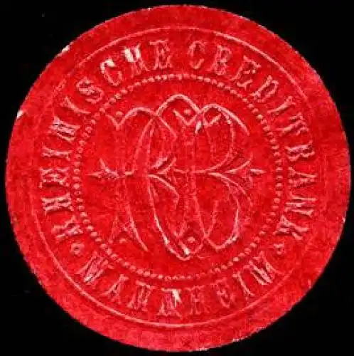 Rheinische Creditbank (Bank) - Mannheim