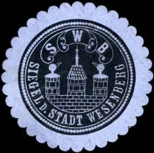 Siegel der Stadt Wesenberg