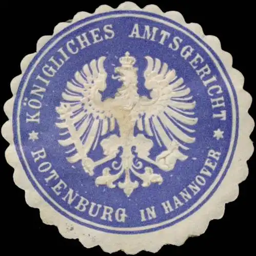 K. Amtsgericht Rotenburg in Hannover