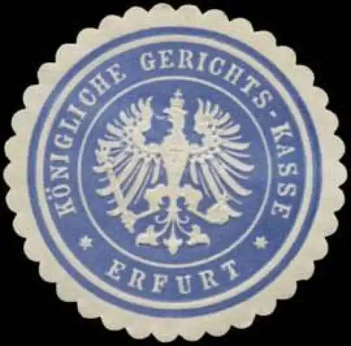 K. Gerichts-Kasse Erfurt