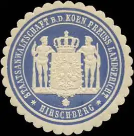 Staatsanwaltschaft bei dem K.Pr. Landgericht Hirschberg