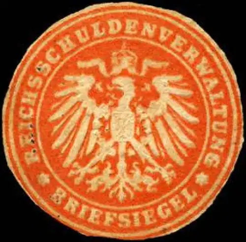 Reichsschuldenverwaltung - Briefsiegel