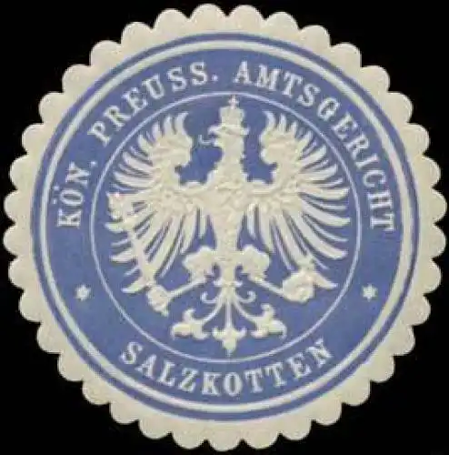 K.Pr. Amtsgericht Salzkotten