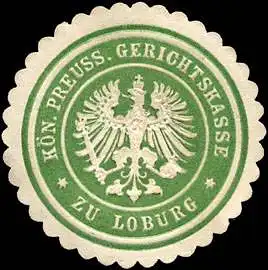 K. P. Gerichtskasse zu Loburg