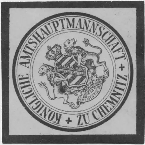 K. Amtshauptmannschaft zu Chemnitz