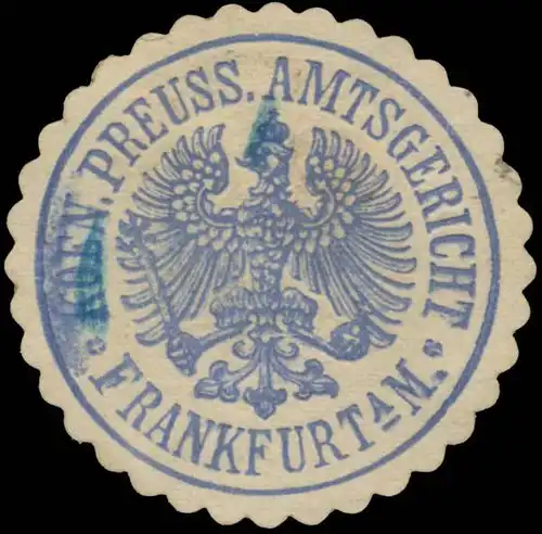 K.Pr. Amtsgericht Frankfurt/Main