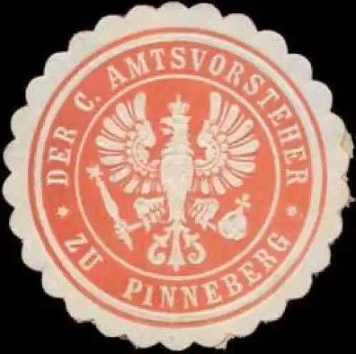 Der C. Amtsvorsteher zu Pinneberg