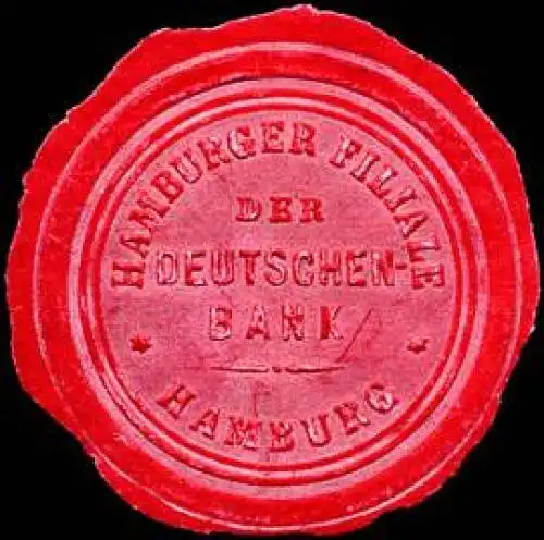 Hamburger Filiale der Deutschen Bank