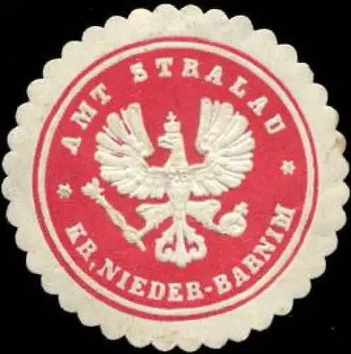 Amt Stralau Kreis Nieder-Barnim