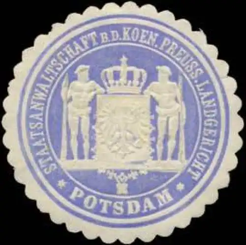 Staatsanwaltschaft b.d. K.Pr. Landgericht Potsdam